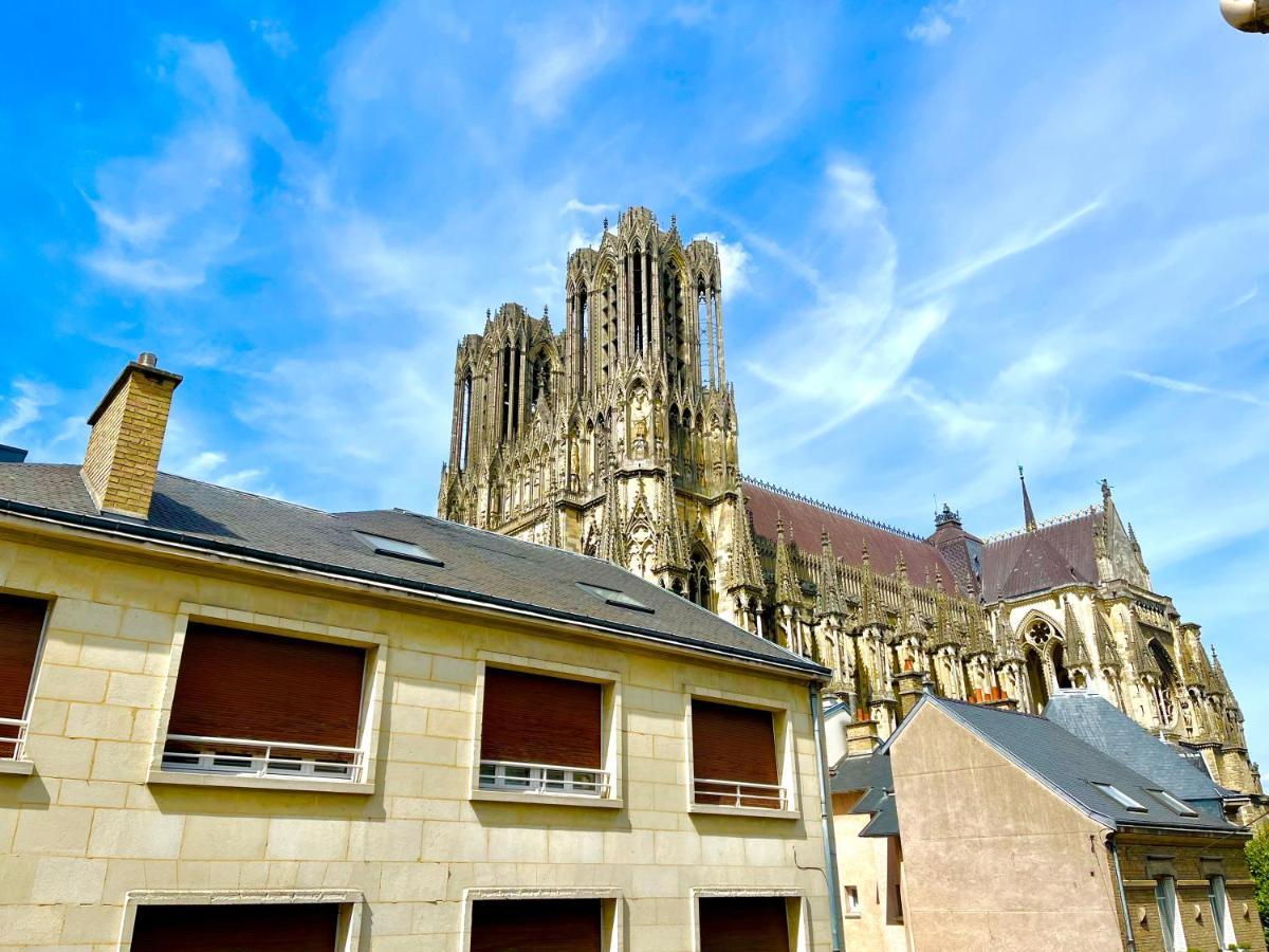 Duomo - Hypercentre Cathedrale Avec Exterieur Leilighet Reims Eksteriør bilde